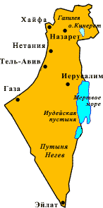 Israel map